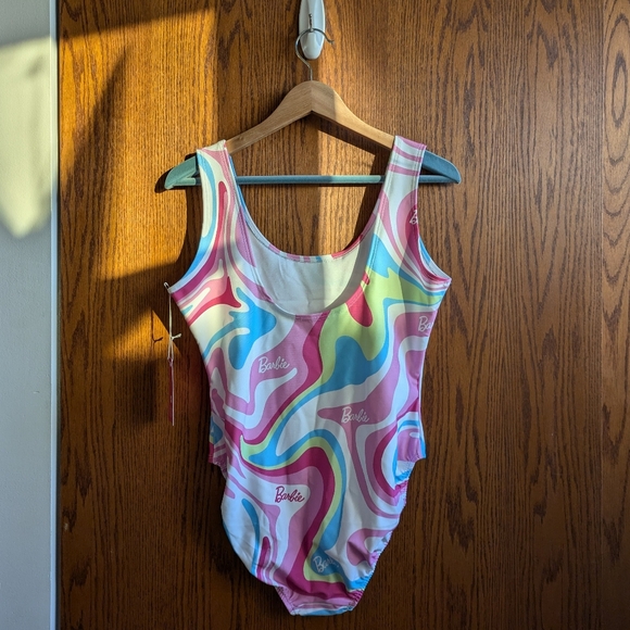 BNWT Barbie™ 80’s Swirl Bodysuit (large) - Picture 6 of 7